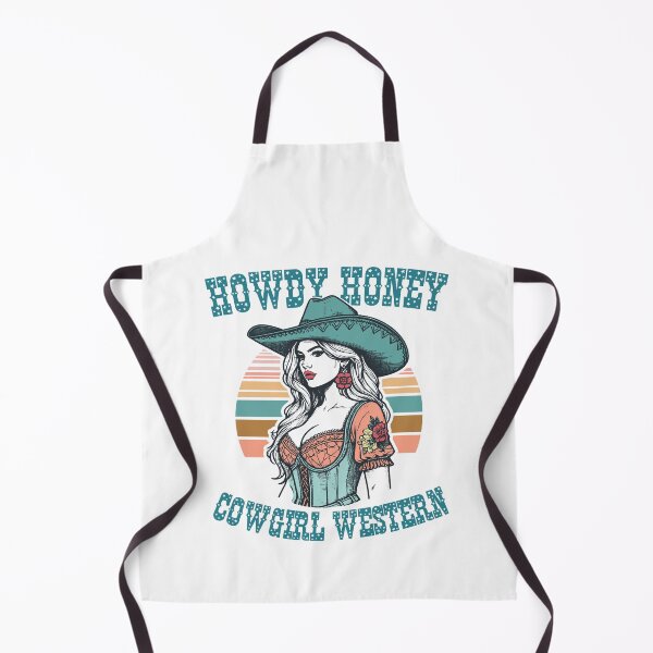 Item preview, Retro Western Howdy Honey Cowgirl Chic designed and sold by Jcat7.