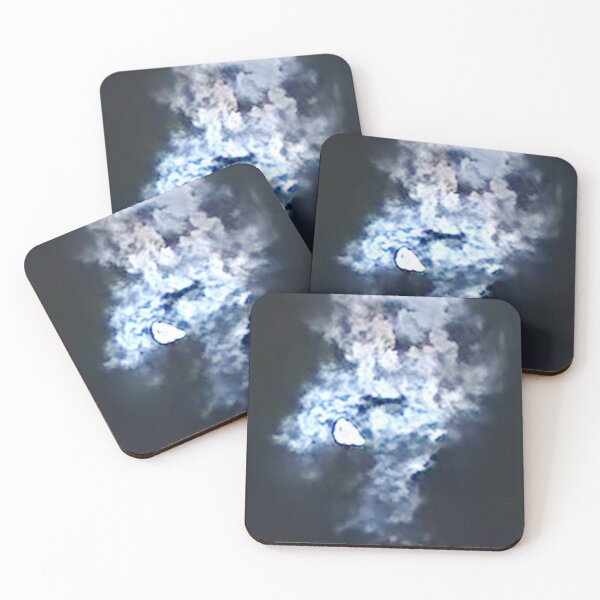 Item preview, Veil of Light: Moon Behind the Clouds designed and sold by Written in the Stars by Matthew.