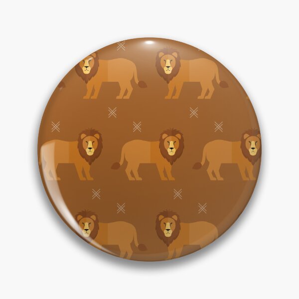 Item preview, Lions on brown designed and sold by reneesillus.