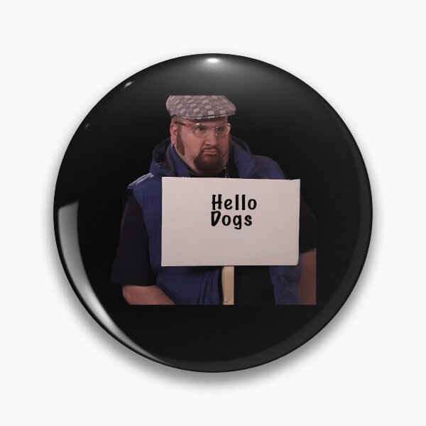 Item preview, Gustavo Rocque Hello Dogs Meme designed and sold by JustPOD.
