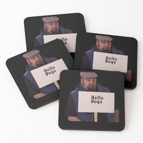Item preview, Gustavo Rocque Hello Dogs Meme designed and sold by JustPOD.