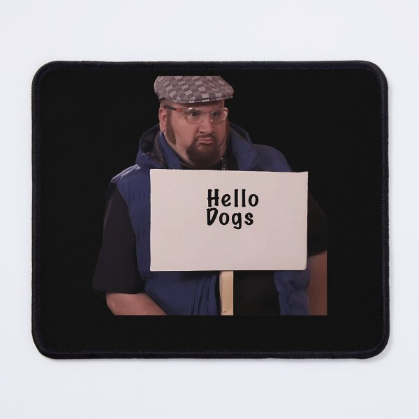 Item preview, Gustavo Rocque Hello Dogs Meme designed and sold by JustPOD.