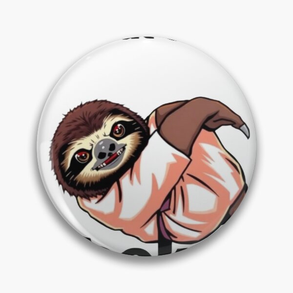 Item preview, Slow But Choke-y – Funny Sloth BJJ Shirt designed and sold by Martial-Art-23.