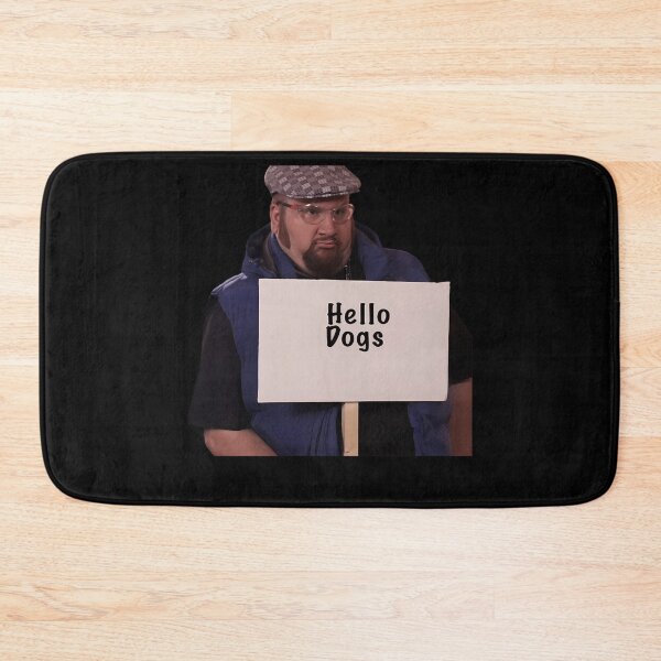 Item preview, Gustavo Rocque Hello Dogs Meme designed and sold by JustPOD.