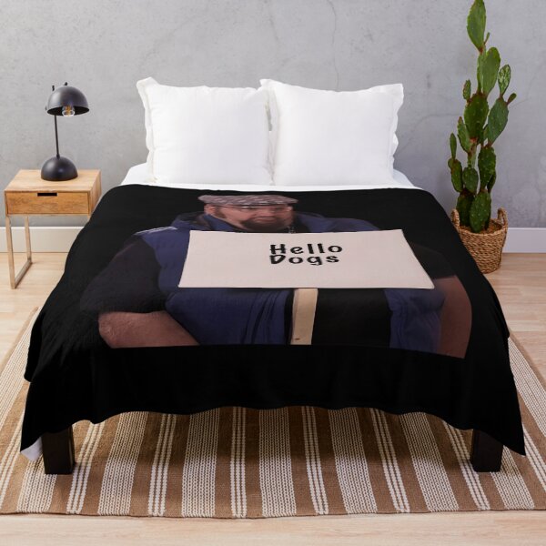 Item preview, Gustavo Rocque Hello Dogs Meme designed and sold by JustPOD.