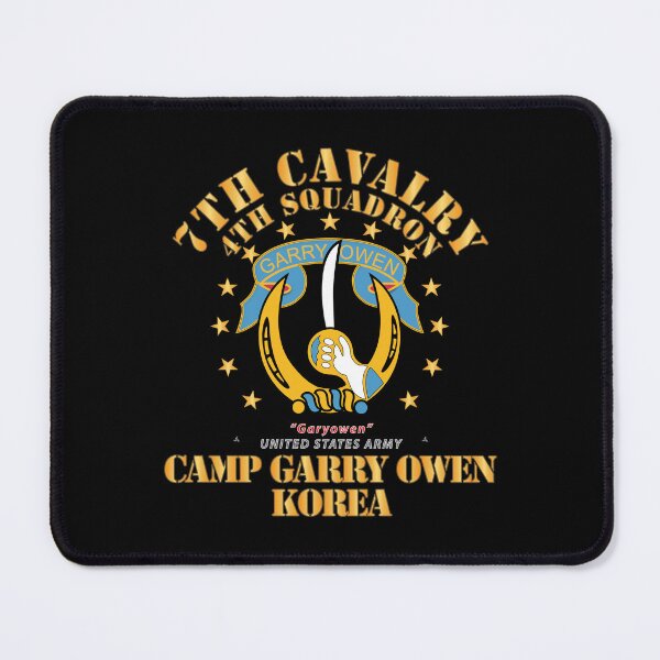 Item preview, Army - 4th Squadron 7th Cavalry - Camp Gary Owen Korea X 300 designed and sold by Military Insignia Products.