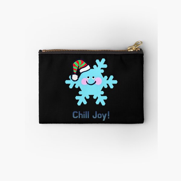 Item preview, Chill Joy Smiling Holiday Snowflake designed and sold by CuteCartoon.