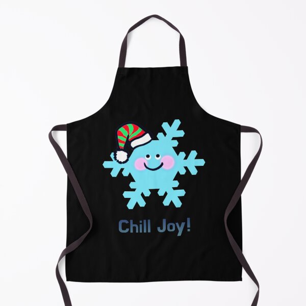 Item preview, Chill Joy Smiling Holiday Snowflake designed and sold by CuteCartoon.