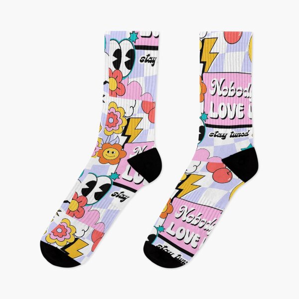 Item preview, Nobody LOVE U | Y2K Cute Retro Sticker / Print designed and sold by Bspaces.