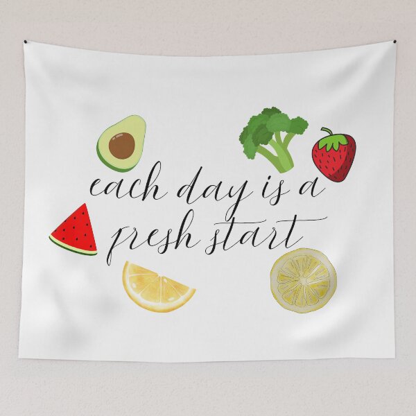 Item preview, each day is a fresh start designed and sold by SWETA HALDER.