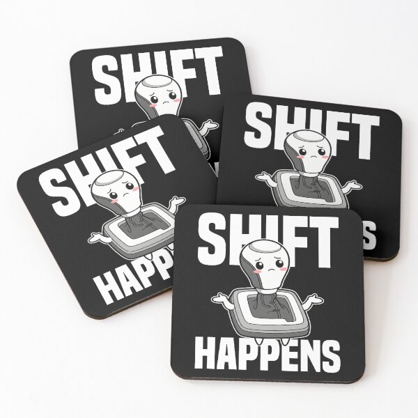 Item preview, SHIFT HAPPENS - MECHANIC designed and sold by KEF Custom.