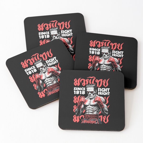 Item preview, Muay Thai Boxing MMA Fighter Frankenstein Fight Fright designed and sold by GrandeDuc.