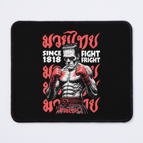Item preview, Muay Thai Boxing MMA Fighter Frankenstein Fight Fright designed and sold by GrandeDuc.
