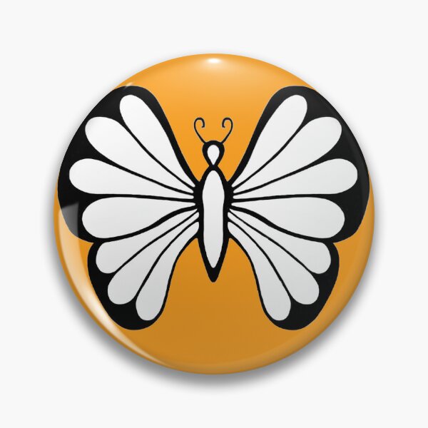 Item preview, Black and White Retro Butterfly designed and sold by ThePlantGoblin.
