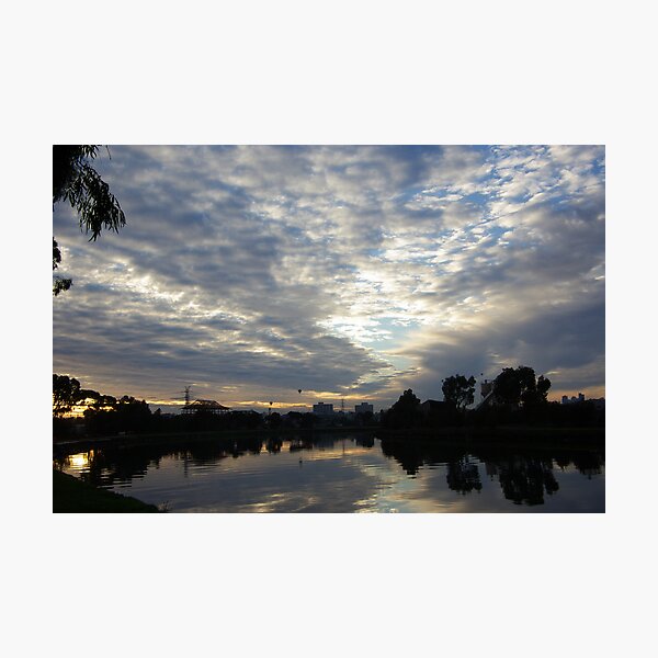 Maribyrnong River Sunrise Photographic Print