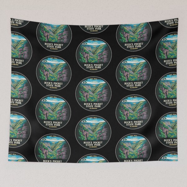 Item preview, Buck's Pocket State Park (Alabama State Park) designed and sold by PinkandP.