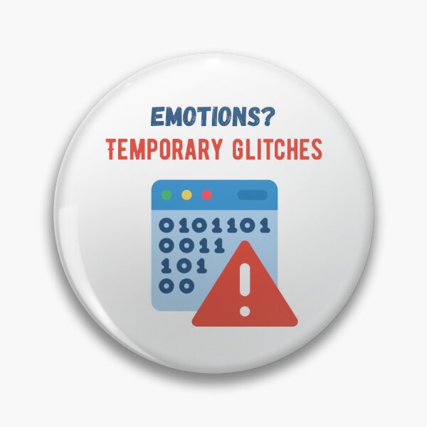 Item preview, Emotions are Temporary Glitches - Stoicism Principles designed and sold by LexaArtworks.