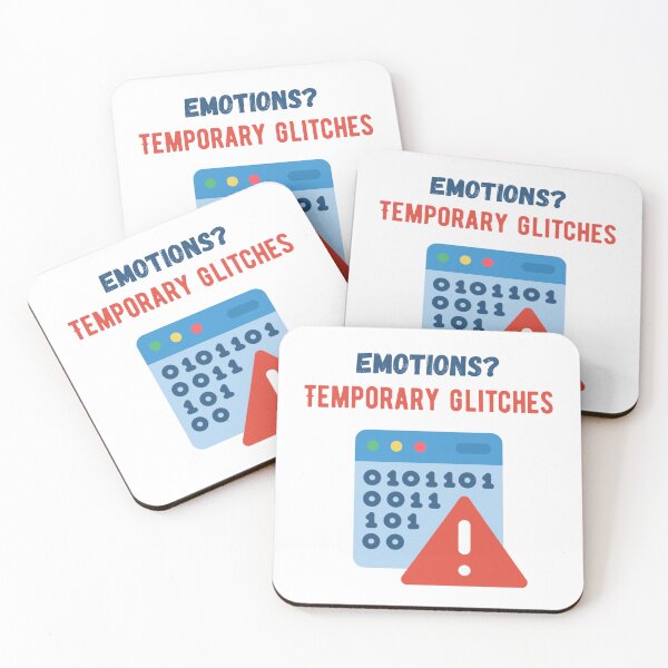 Item preview, Emotions are Temporary Glitches - Stoicism Principles designed and sold by LexaArtworks.