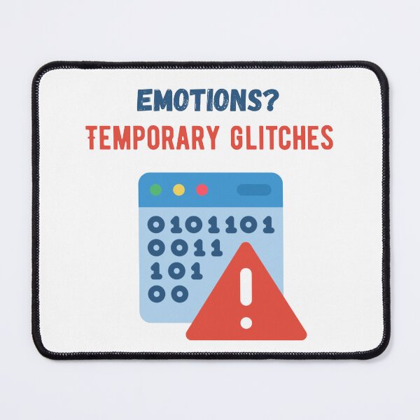 Item preview, Emotions are Temporary Glitches - Stoicism Principles designed and sold by LexaArtworks.