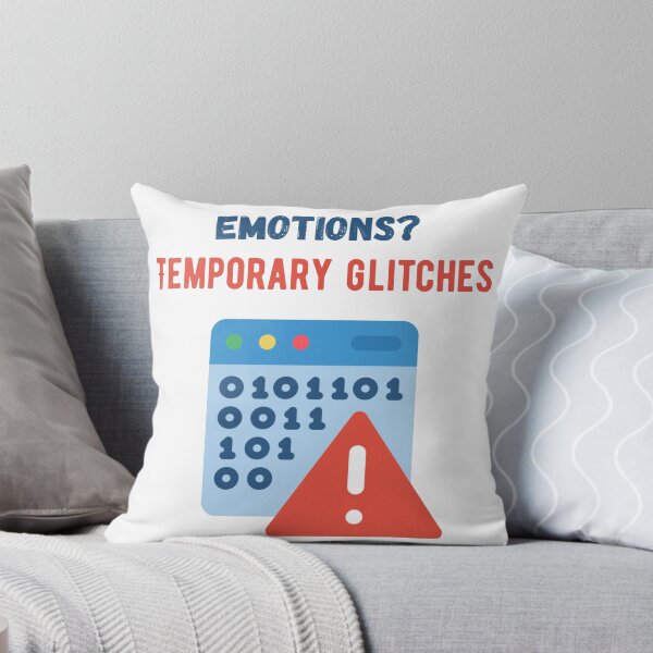 Item preview, Emotions are Temporary Glitches - Stoicism Principles designed and sold by LexaArtworks.