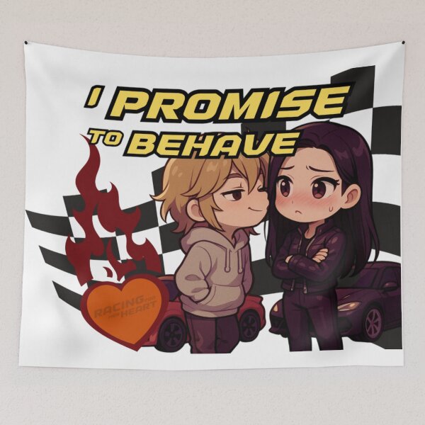 Item preview, Devyn & Rebecca — Cute & Flirty Sapphic Chibi Art designed and sold by Villani Blackwood Sisters Merch.