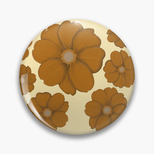 Item preview, Deep Orange Dahlia Flowers designed and sold by ThePlantGoblin.