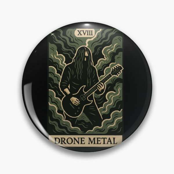 Item preview, Drone Metal (Card XVIII) designed and sold by BRU Design.