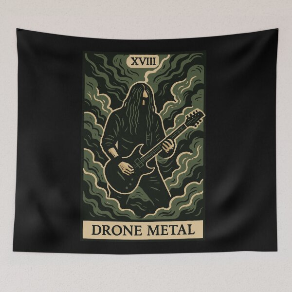 Item preview, Drone Metal (Card XVIII) designed and sold by BRU Design.