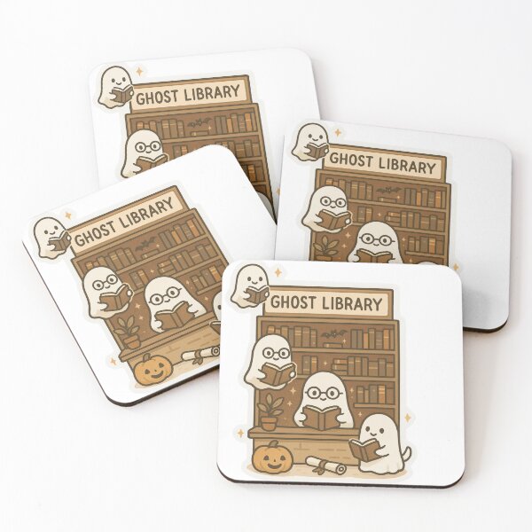 Item preview, Ghost Library designed and sold by caitdesign.