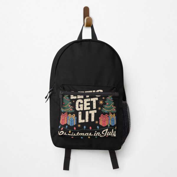 Item preview, Christmas In July Lets Get Lit Funny Xmas designed and sold by ConceptualVibes.