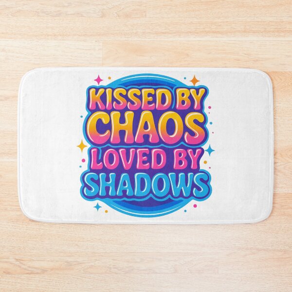 Item preview, Kissed by Chaos – Loved by Shadow | Magical BookTok Quote designed and sold by idgafstudio.ch.