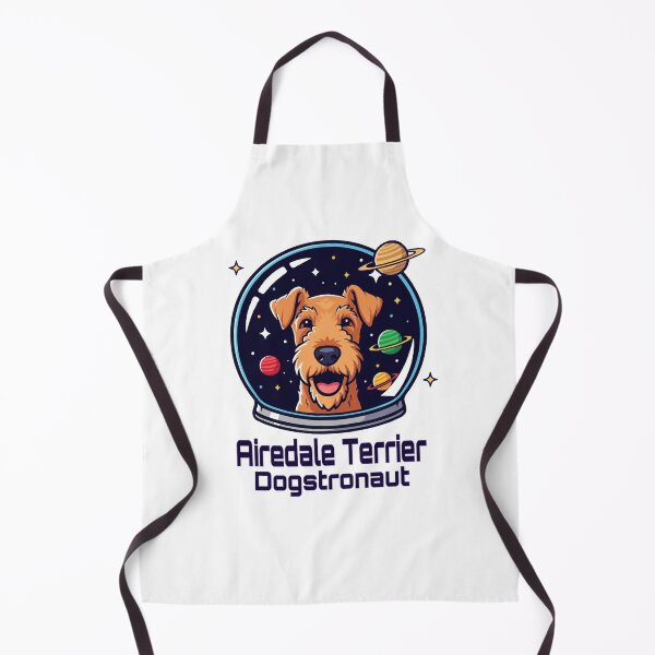 Item preview, Airedale Terrier Dogstronaut – Cute Space Dog designed and sold by The Real Life Symphony.