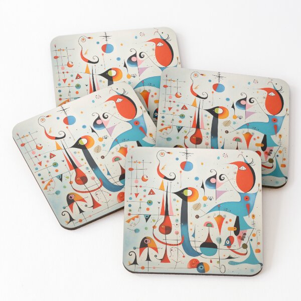 Item preview, Dreamscape of Miró - The March designed and sold by nshaltiel.