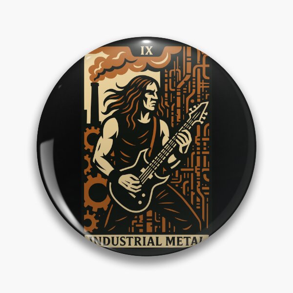 Item preview, Industrial Metal (Card IX) designed and sold by BRU Design.