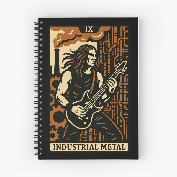 Item preview, Industrial Metal (Card IX) designed and sold by BRU Design.