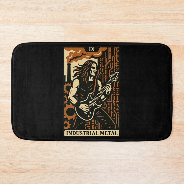 Item preview, Industrial Metal (Card IX) designed and sold by BRU Design.