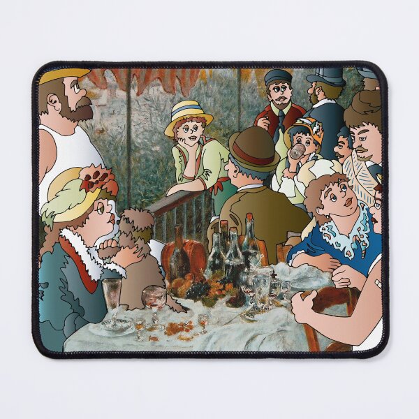 Item preview, De roeiers - Renoir (Covid vaccinated) designed and sold by David van der Kooij - BOTS RULE. And other fantasies.
