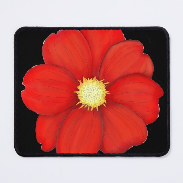 Item preview, Giant Red Dahlia Flower designed and sold by ThePlantGoblin.
