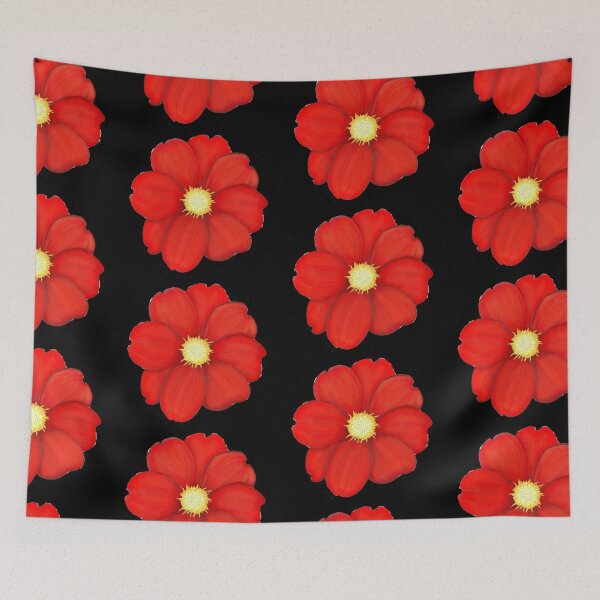 Item preview, Giant Red Dahlia Flower designed and sold by ThePlantGoblin.