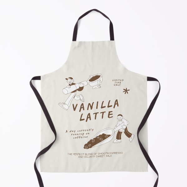 Item preview, Vanilla Coffee Club – Fun Brown Coffee Lover Wall Art designed and sold by SmolSummer.Homie.