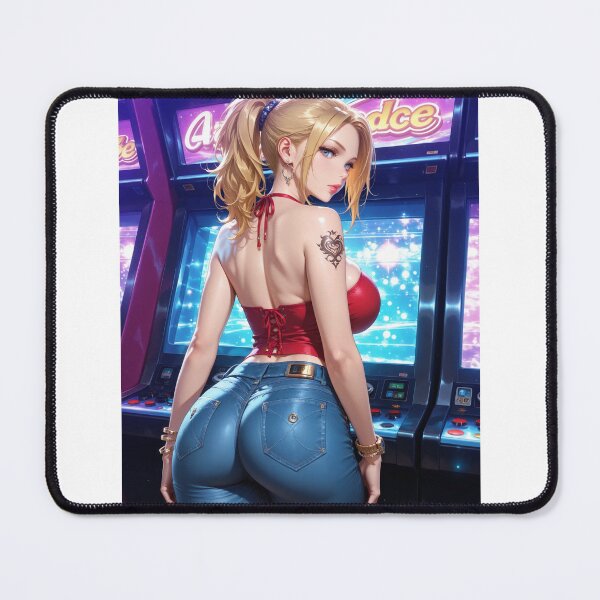 Item preview, Anime Waifu chick arcade dreams designed and sold by lifeissheep.