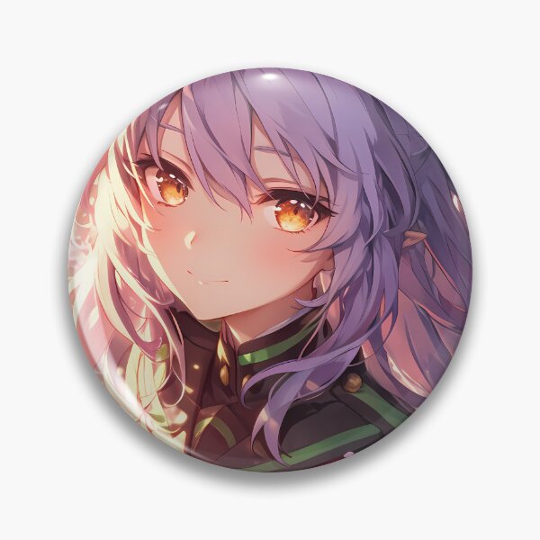 Item preview, Hiiragi Shinoa Seraph of the End Anime Girl Kawaii designed and sold by juniorcastros.