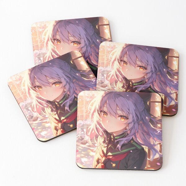Item preview, Hiiragi Shinoa Seraph of the End Anime Girl Kawaii designed and sold by juniorcastros.