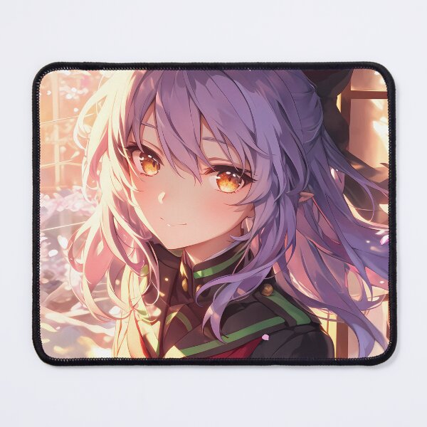 Item preview, Hiiragi Shinoa Seraph of the End Anime Girl Kawaii designed and sold by juniorcastros.