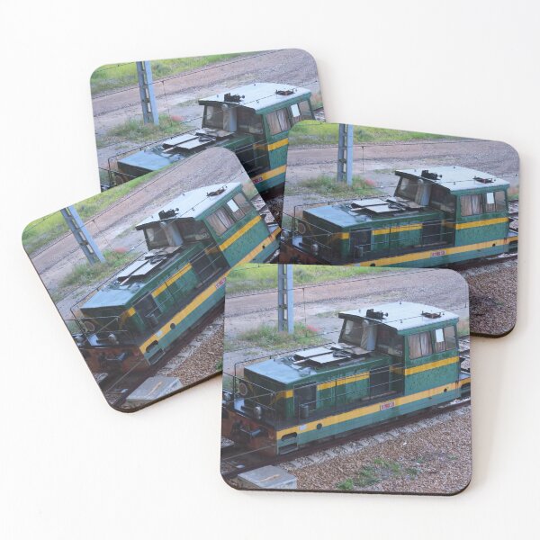 Item preview, Green & Yellow Shunting Engine, Casablanca designed and sold by wiggyofipswich.