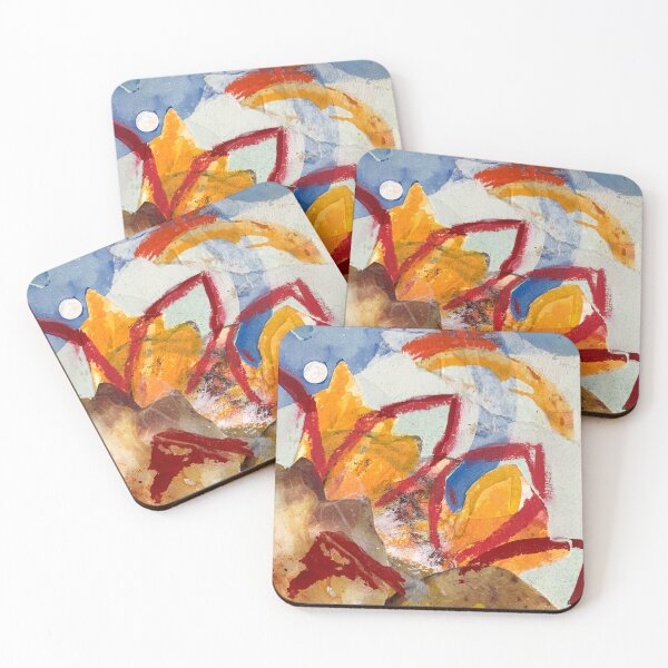 Item preview, Art Print & More: Floral Abstraction – Poetic Miniature Series – 86 Gugusblu | Annette Kunow designed and sold by KunowArtShop.