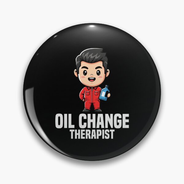 Item preview, OIL CHANGE THERAPIST - MECHANIC designed and sold by KEF Custom.