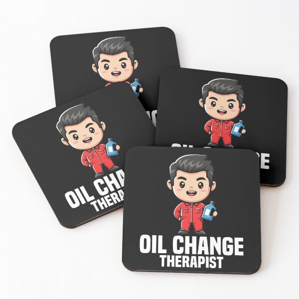 Item preview, OIL CHANGE THERAPIST - MECHANIC designed and sold by KEF Custom.