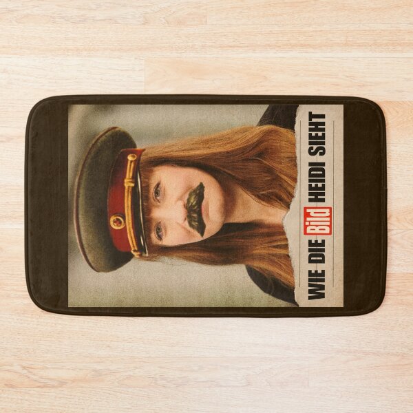 Item preview, Heidi Reichinnek as the Bild newspaper sees her designed and sold by Dunkelflaute.