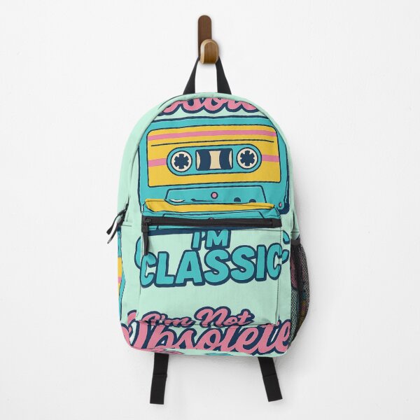 Item preview, I'm not obsolete; I'm classic. Retro 80s Cassette Design designed and sold by RetroNibylander.